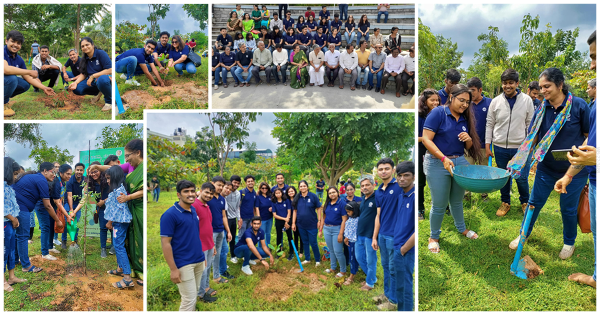 Plantation Drive and Green Awareness Campaign by MIME Students