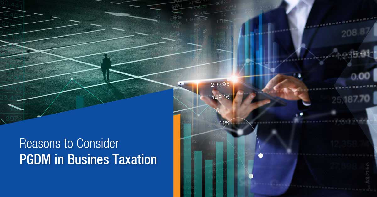 PGDM in Business Taxation